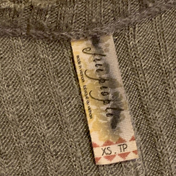 Free People grey tunic XS - Picture 4 of 8